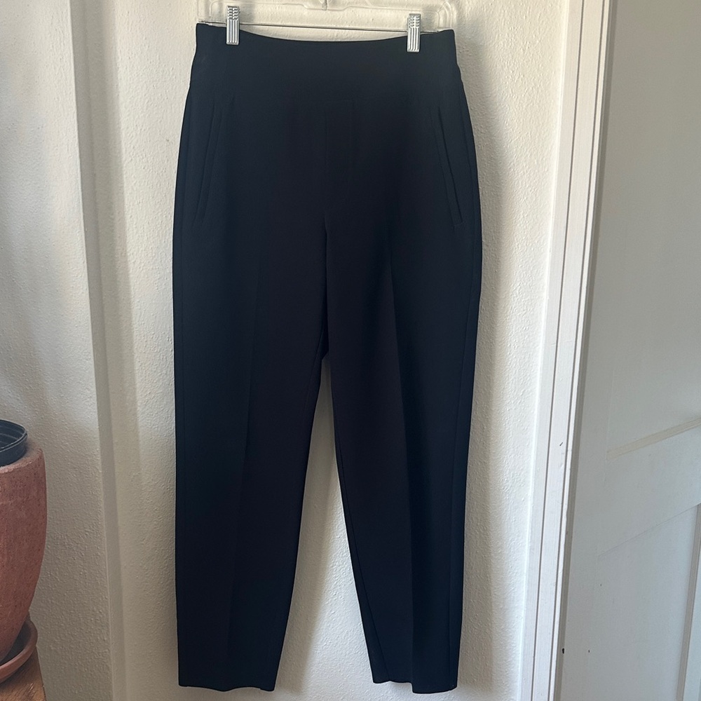 Athleta Black Tailored High-Waist Ankle Pants